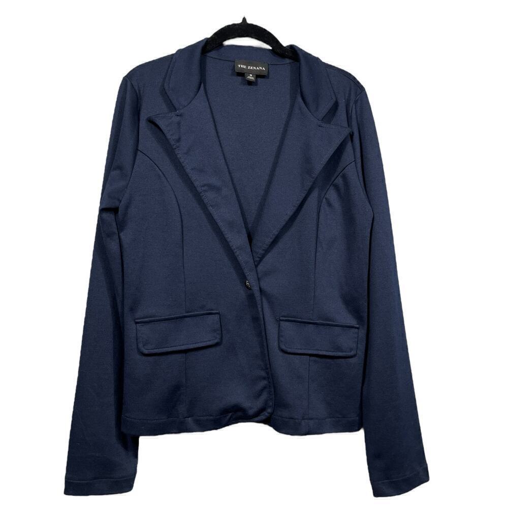 The Zenana Women’s Navy Blue Blazer / Size-Medium